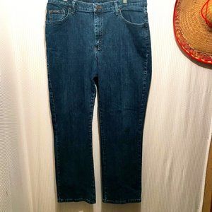 Lee Riders 5 Pocket Stretch Jeans Size 18M High Rise